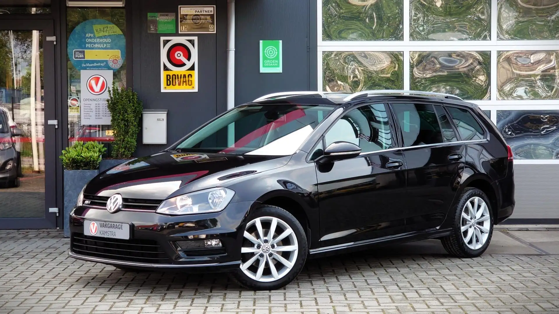 Volkswagen Golf Variant Var. 1.4 TSI R-Line 150PK DSG Panodak/Massage/Came Schwarz - 2