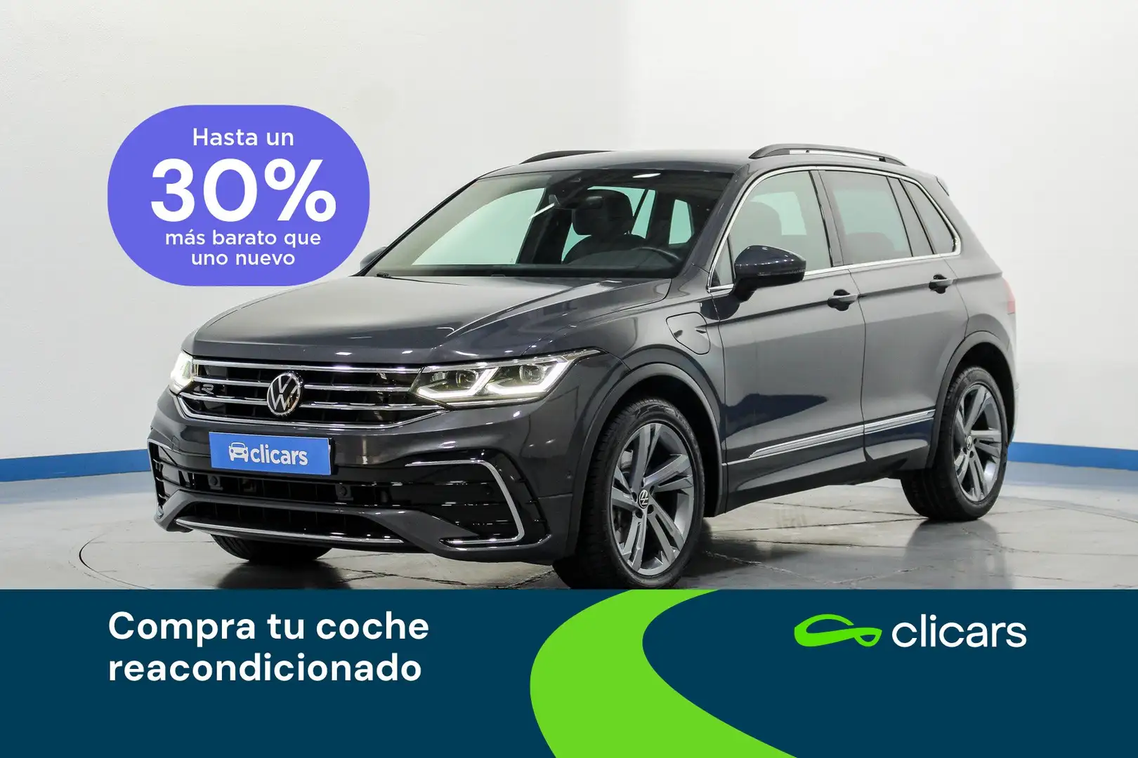 Volkswagen Tiguan 1.4 eHibrid R-Line 180kW Gris - 1