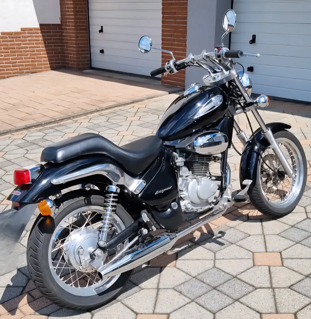 Gilera Coguar 125 Chopper Schwarz - 2