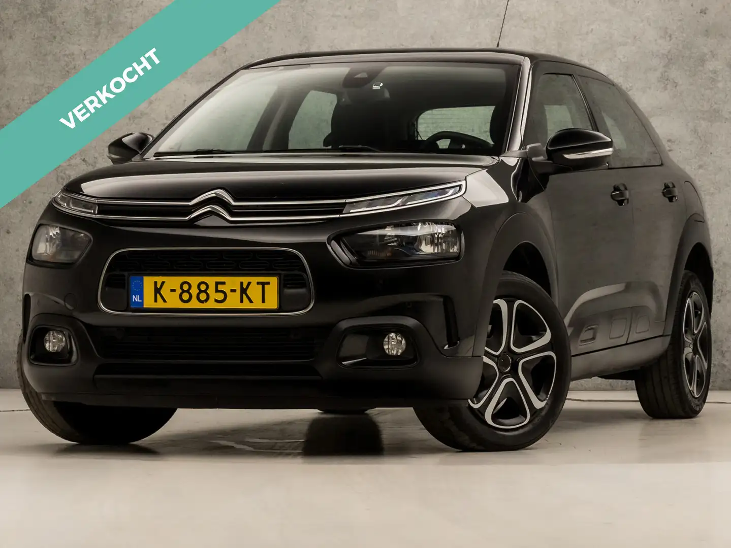 Citroen C4 Cactus 1.2 PureTech Sport (APPLE CARPLAY, GROOT NAVI, CLI Schwarz - 1