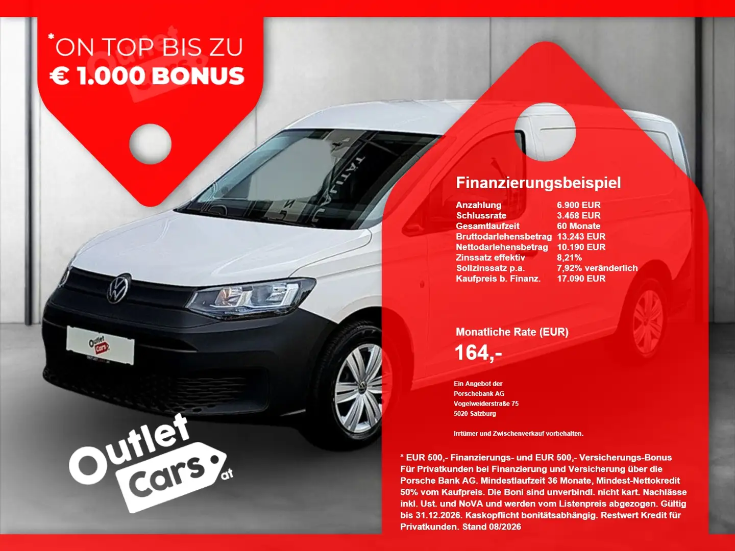 Volkswagen Sonstige Caddy 2.0 TDI Cargo Basis Maxi KLIMA Weiß - 1