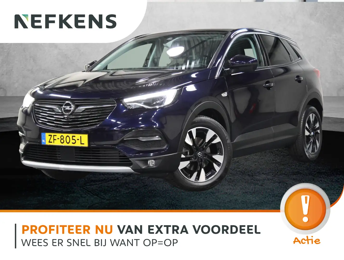 Opel Grandland X 1.2 130PK Turbo Ultimate | 1ste eigenaar | AppleCa Blau - 1