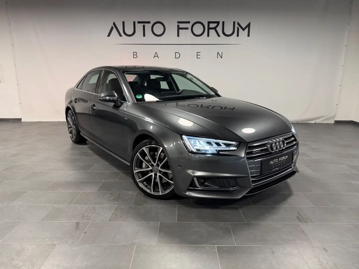 Audi A4 2.0tfsi*S-line*B&O*Matrix*Side*Lane*ACC* Gris - 1