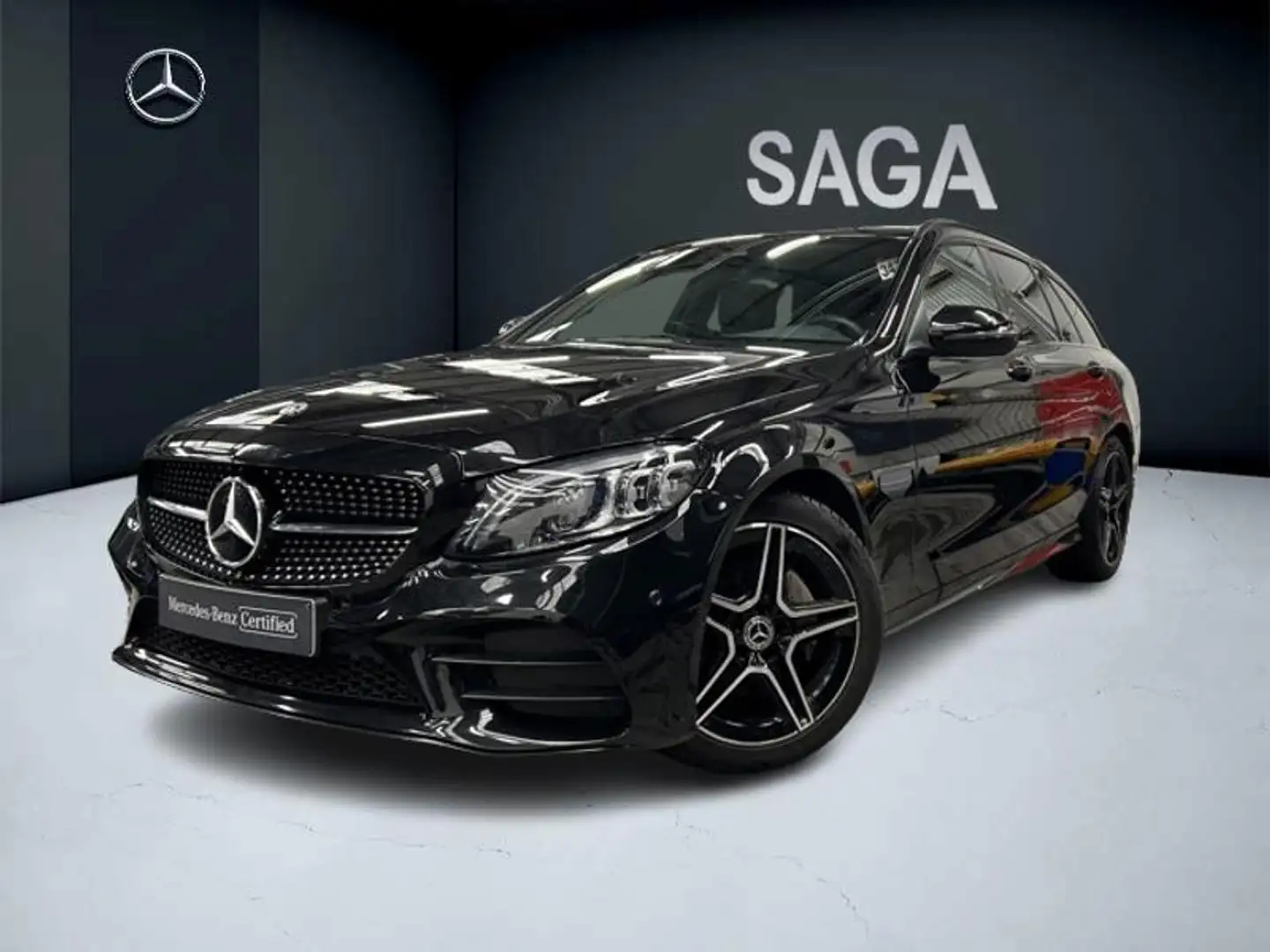 Mercedes-Benz C 180 Break AMG Pack Night Negro - 1