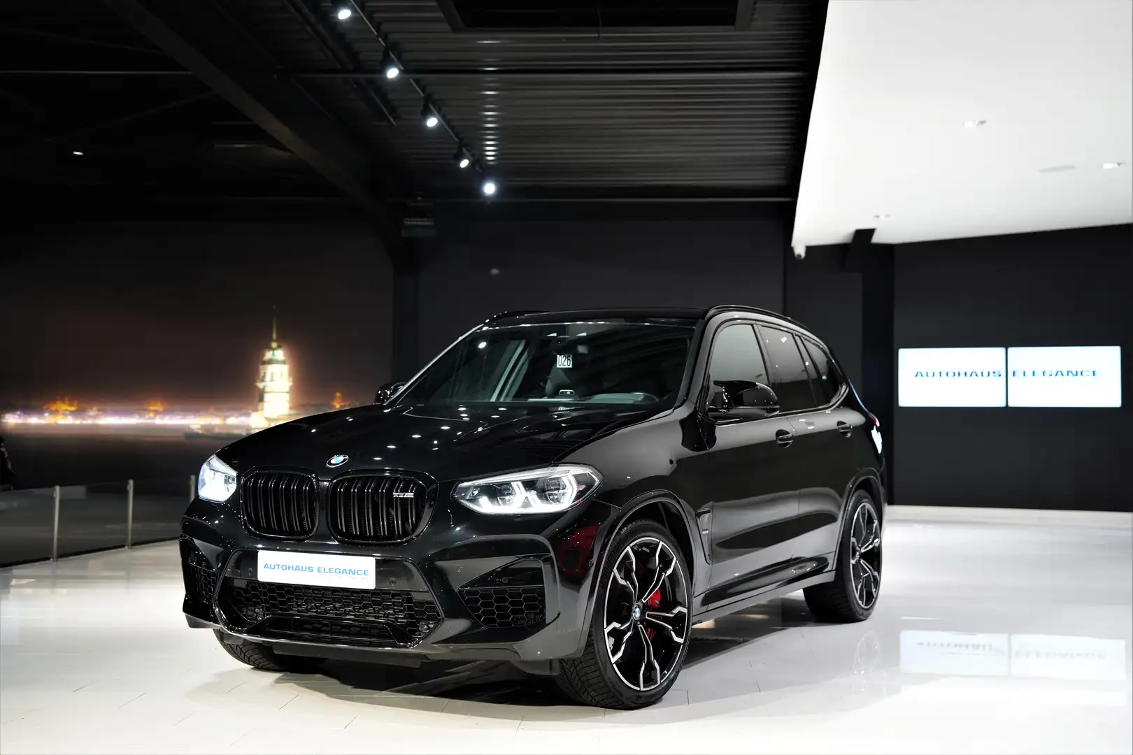 BMW X3 M Competition*SPORTABGAS*LED*H/K*PANORAMA*21" Noir - 1