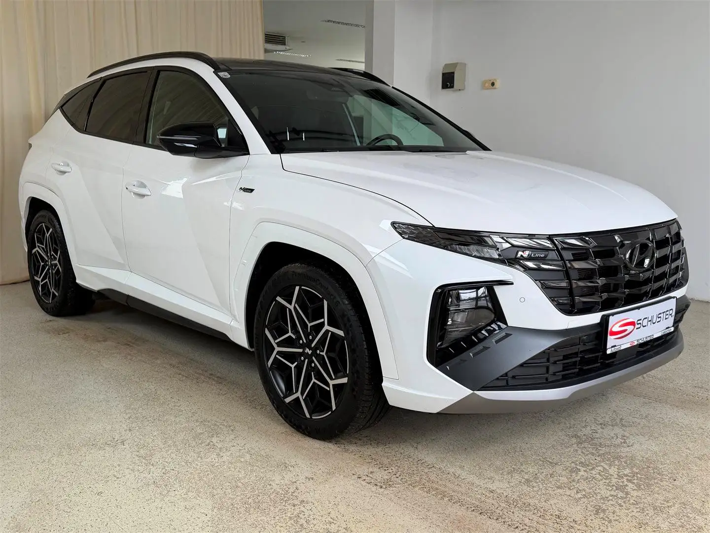 Hyundai TUCSON Tucson 1,6 CRDI 4WD 48V Hybrid *N-LINE DCT* Weiß - 1