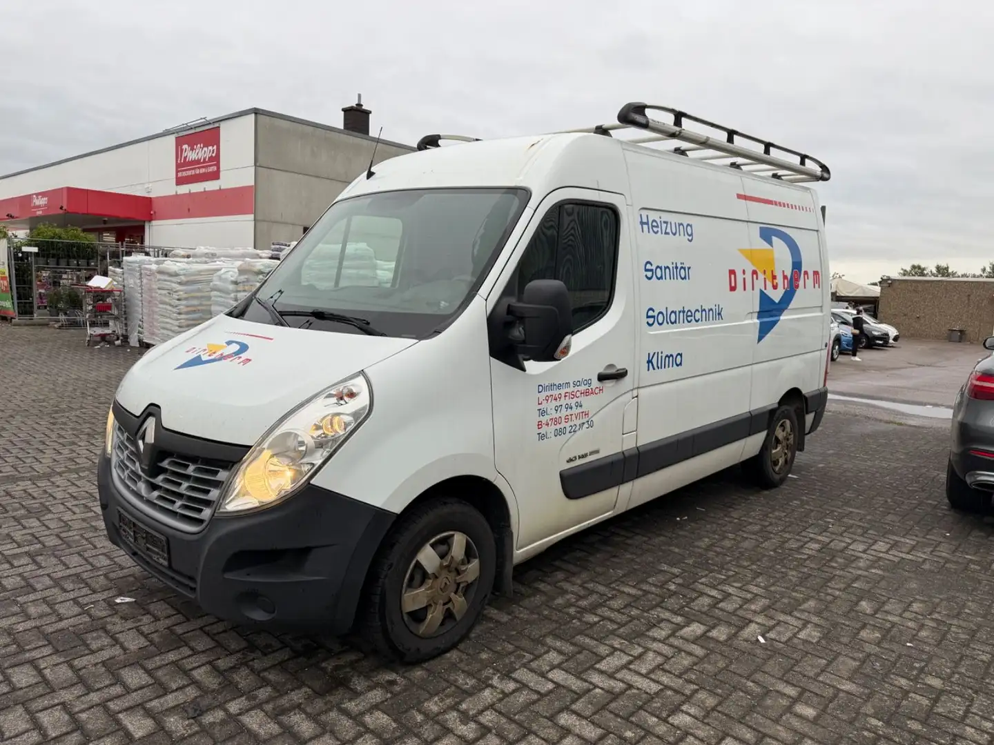 Renault Master III Kasten L2H2 HKa 3,5t,Klima,navi,Eur6 Biały - 1