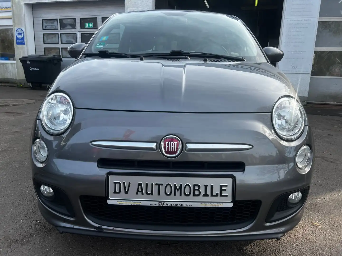 Fiat 500 S*HU Neu-Insp.Neu-1.Hand+AH* Grigio - 2