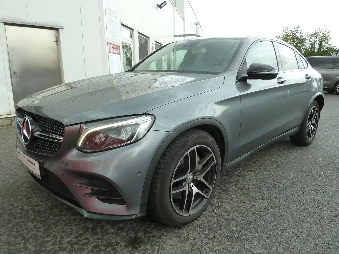 Mercedes-Benz GLC 220 Coupe 4 Matic Automatik Leder EGSD Kamera Grijs - 1