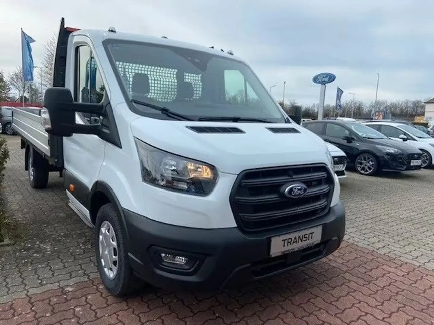 Ford Transit Pritsche 350L4 EK Trend 130PS Weiß - 2