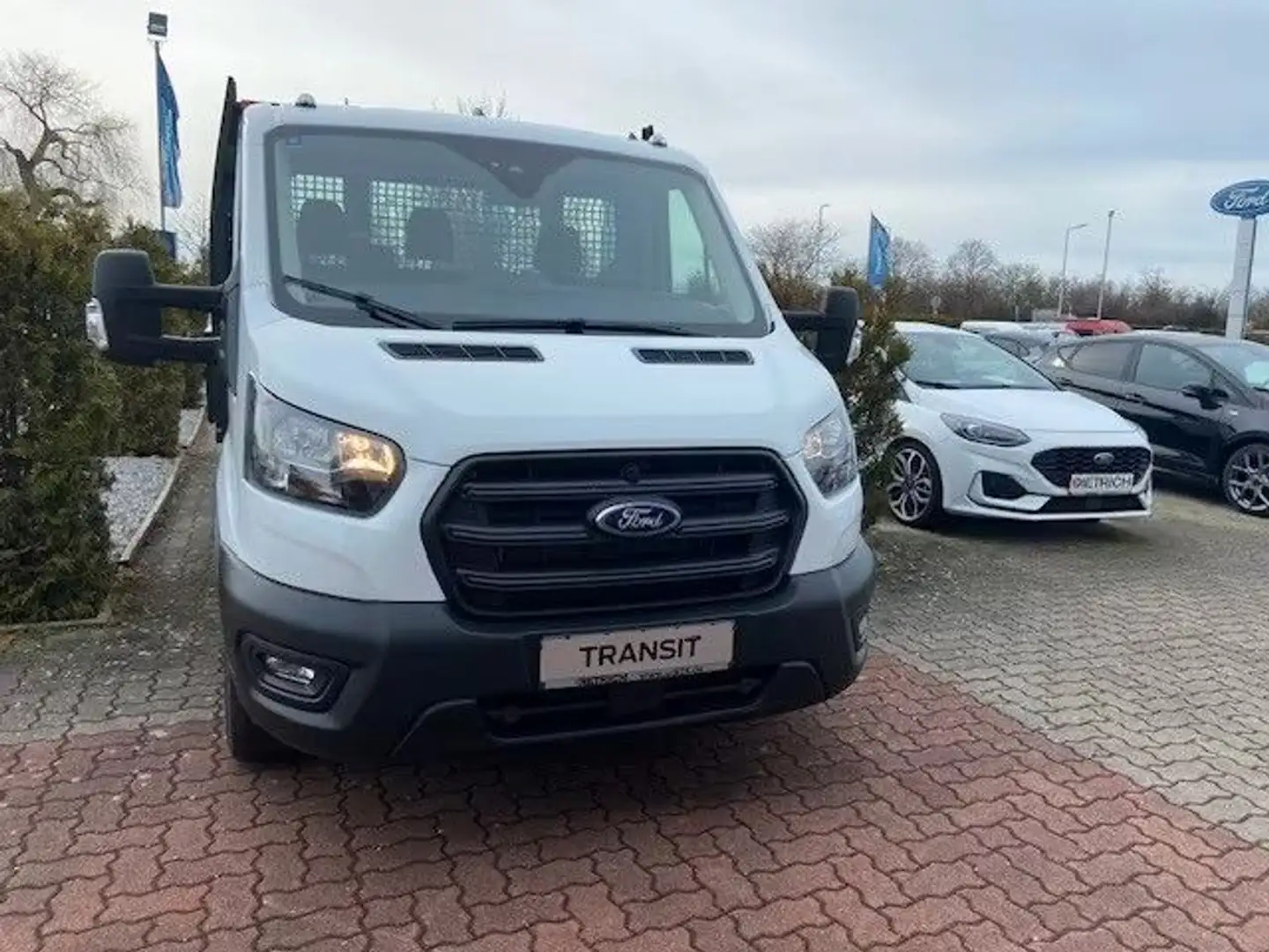 Ford Transit Pritsche 350L4 EK Trend 130PS Weiß - 1