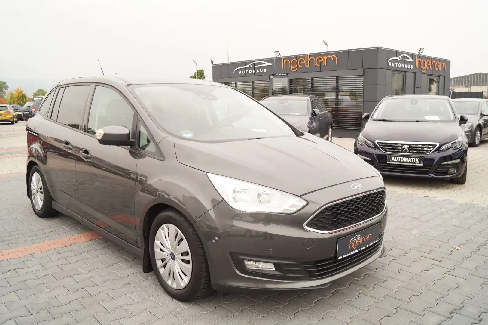 Ford Grand C-Max Grand C-MAX Edition Navi Klimaauto PDC SHZ AHK Grau - 1