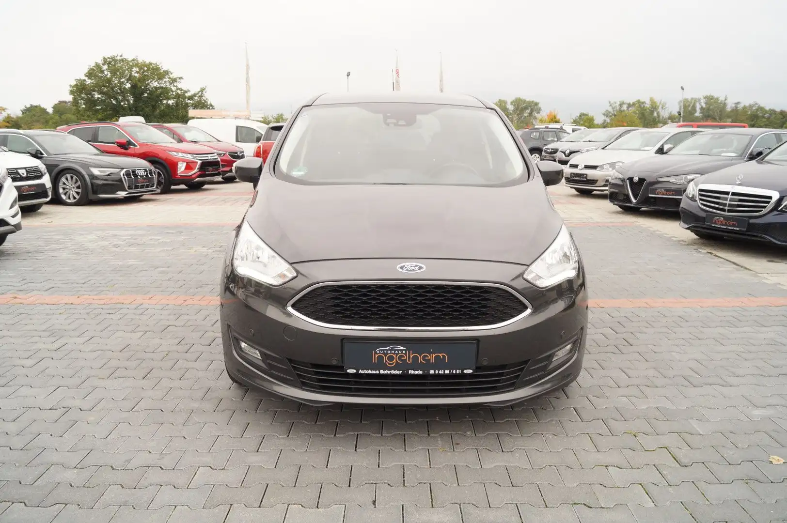 Ford Grand C-Max Grand C-MAX Edition Navi Klimaauto PDC SHZ AHK Grau - 2
