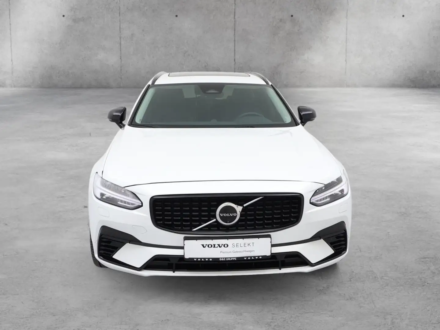 Volvo V90 T8 Plus Dark Recharge AWD B&W ACC PANO Weiß - 2