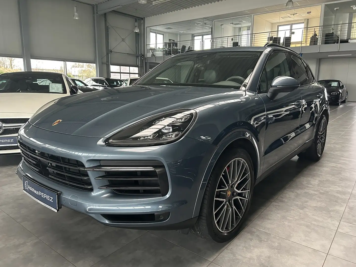 Porsche Cayenne AHK- LUFTFEDERUNG- MATRIX- PANORAMA-BOSE Blau - 2