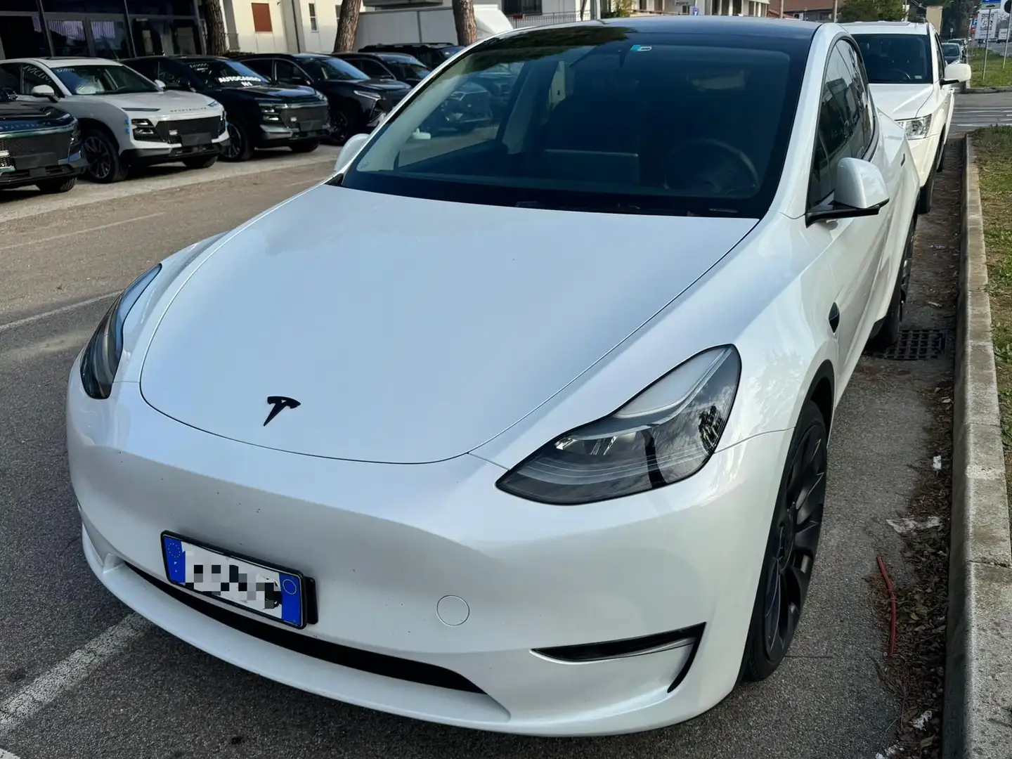 Tesla Model Y Performance Dual Motor awd Bianco - 1
