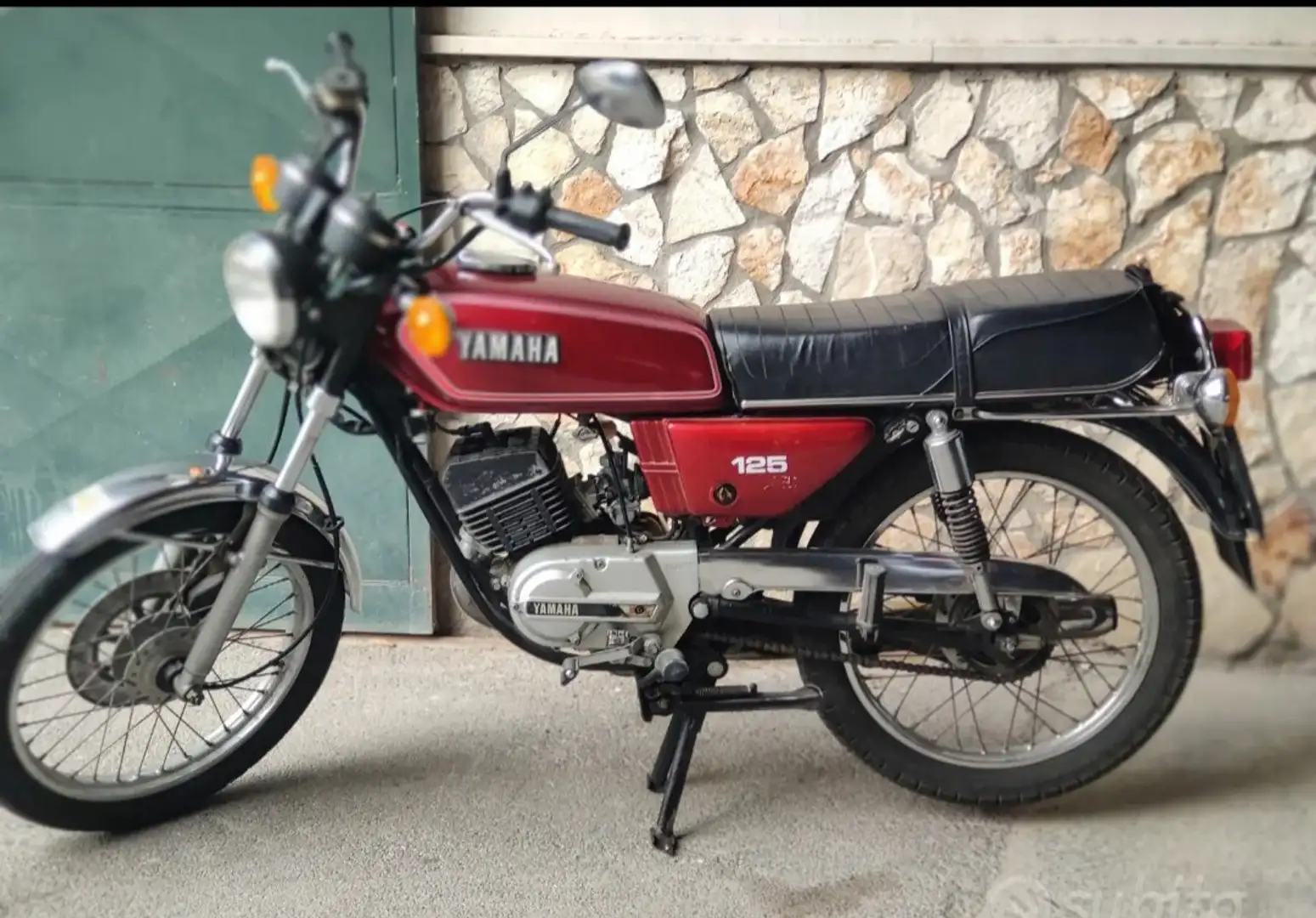 Yamaha SR 125 Rojo - 2