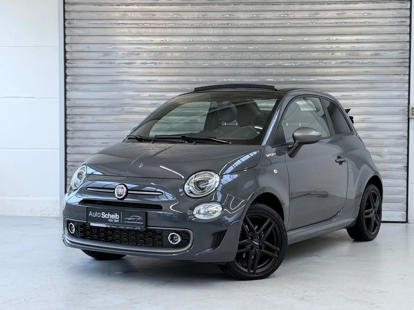 Fiat 500C Sport Cabrio*1.Hand*NAVI*DAB* Grau - 1