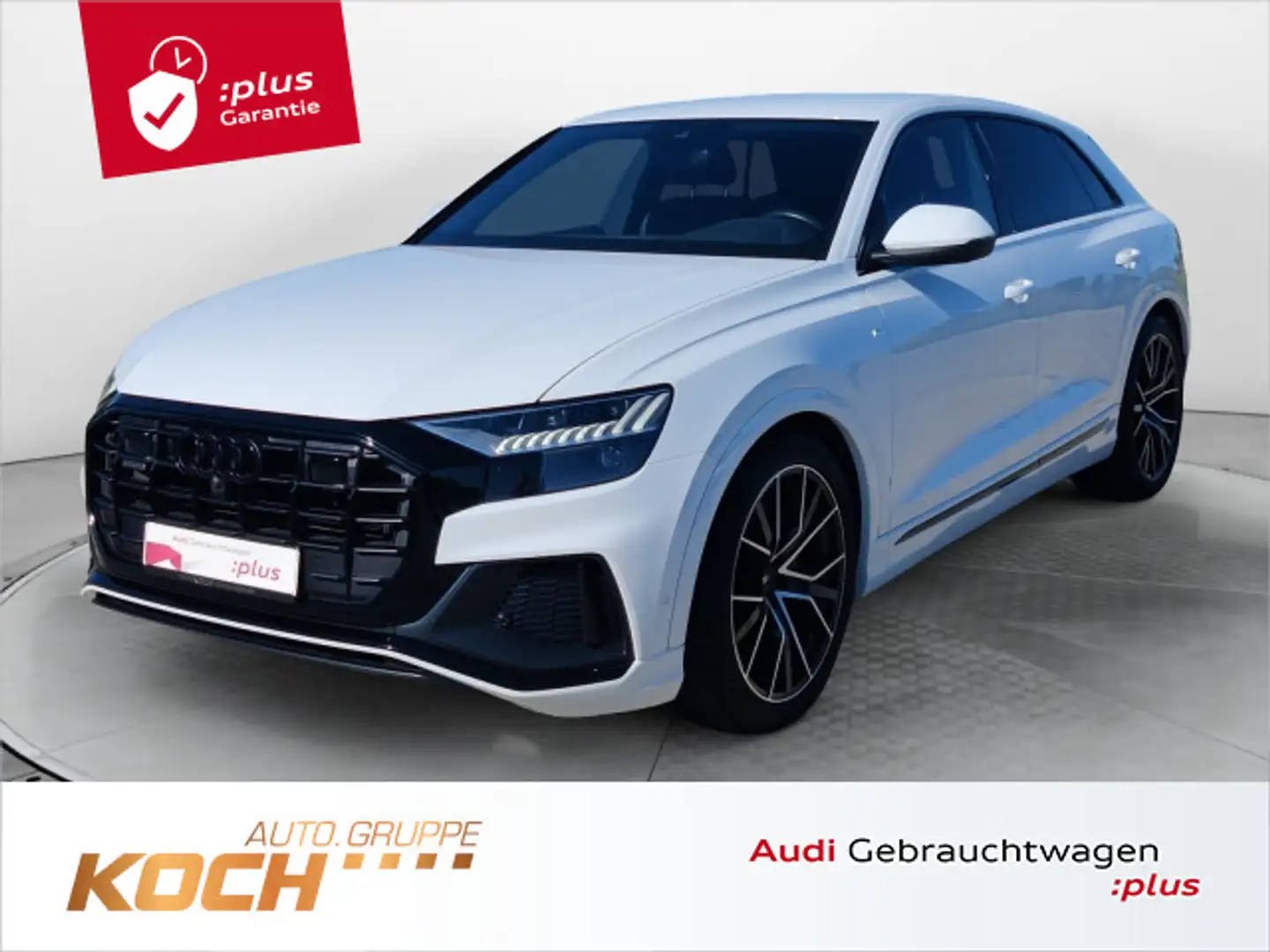 Audi Q8 50 TDI q. Tiptr. S-Line 2x, HD Matrix, B&O, L Bianco - 1