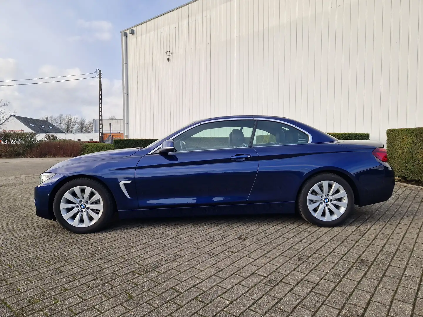 BMW 420 Cabrio Bleu - 2