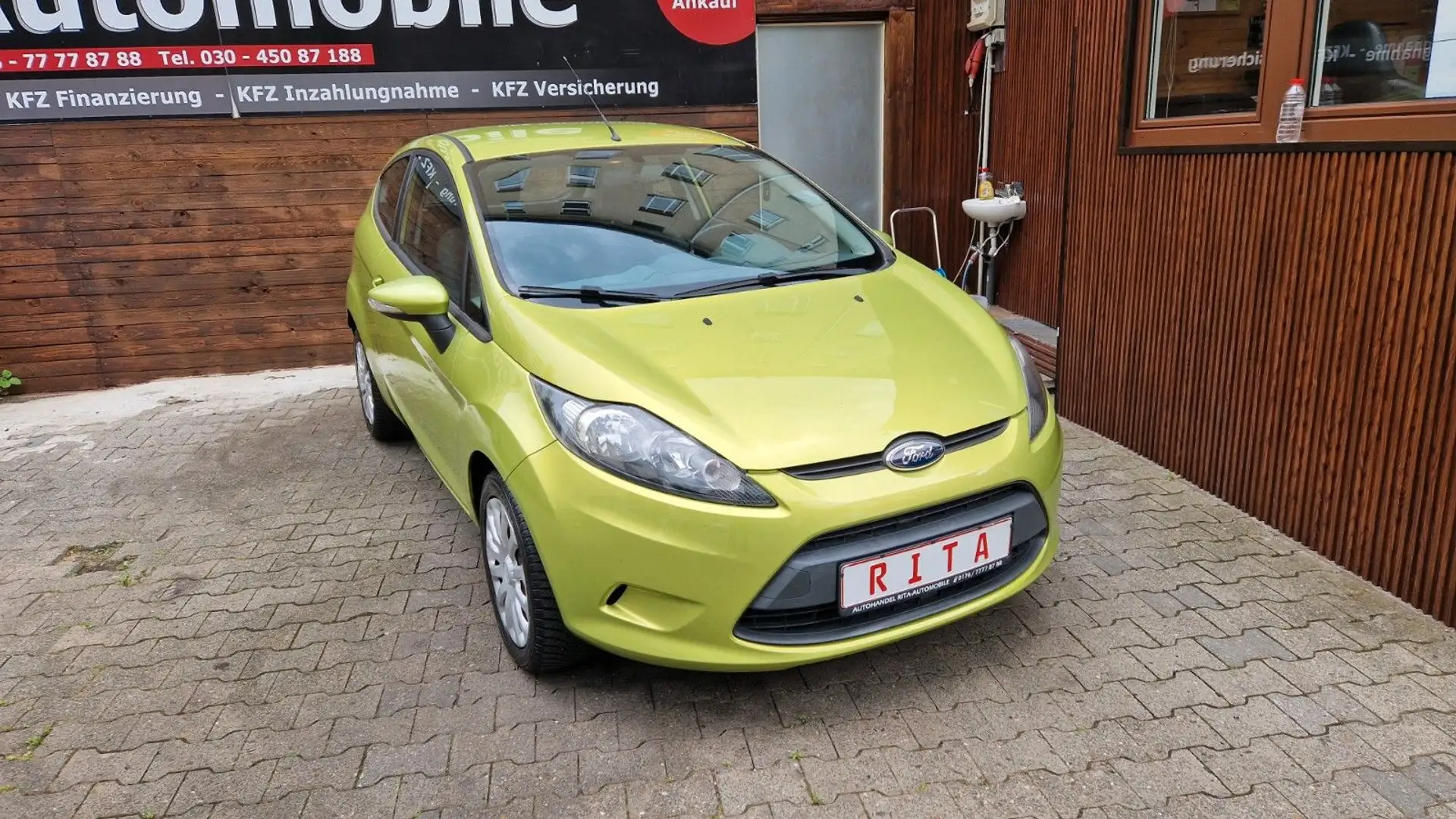 Ford Fiesta Trend SHZ, Klima, Isofix, 1 Hand Verde - 1