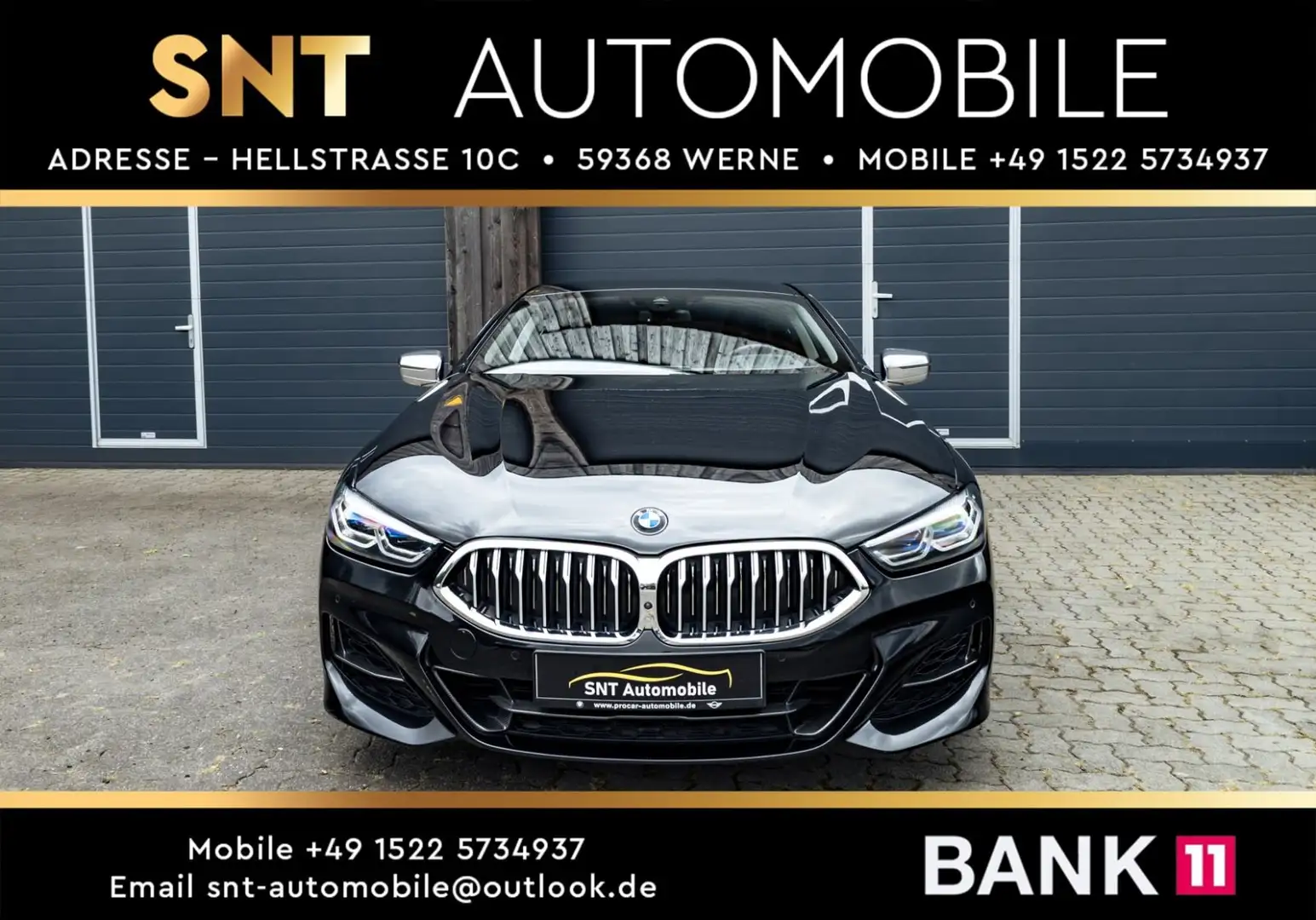 BMW 840 i xDrive Coupé Carbon HarmanKardon (4) Schwarz - 2