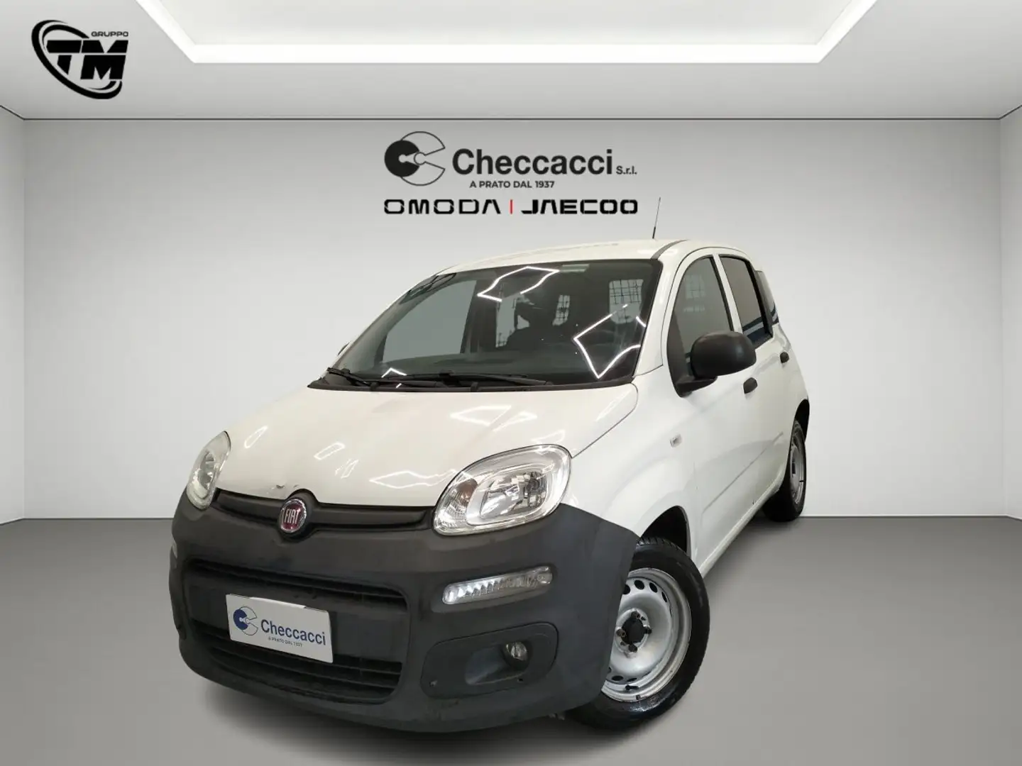 Fiat Panda 1.2 Pop Van 2 posti Wit - 1