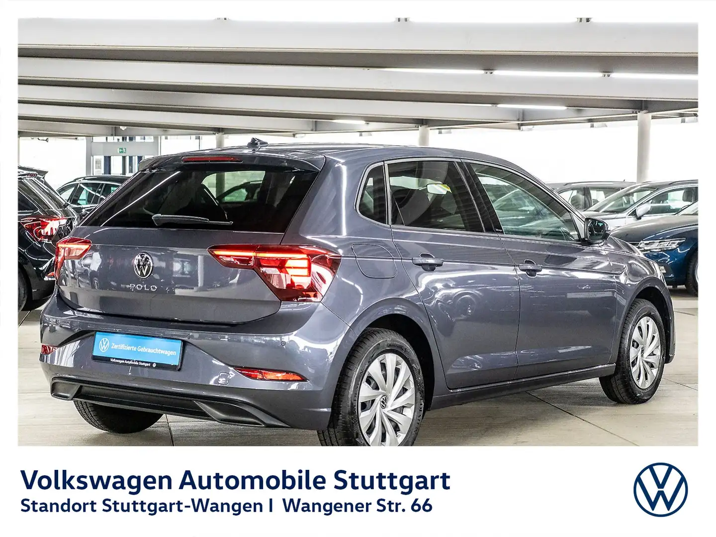 Volkswagen Polo Life 1.0 TSI Navi LED ACC SHZ PDC Grau - 2