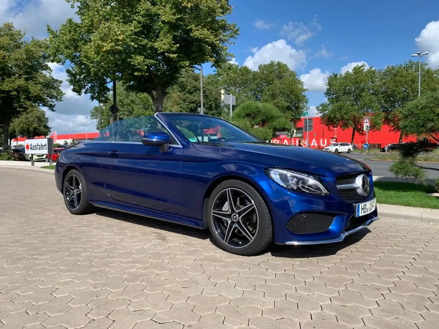 Mercedes-Benz C 220 ***Mercedes C-Klasse 220 Cabrio AMG Line*** Blau - 1