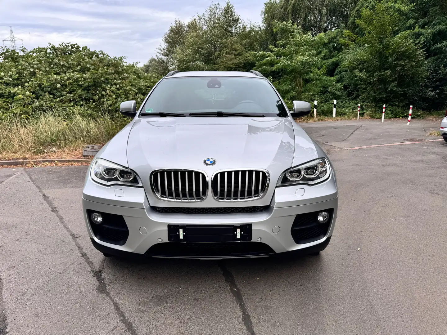 BMW X6 X6 Diesel xDrive40d M Sport Edition / M-Paket Argintiu - 1
