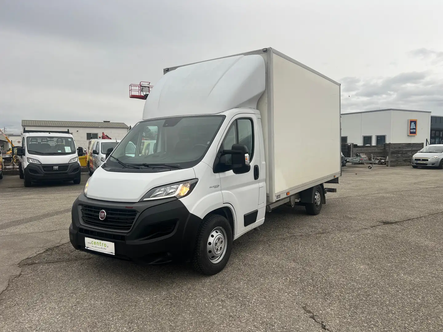 Fiat Ducato Maxi L3 Kofferaufbau mit Cargolift, Standheizung Weiß - 1