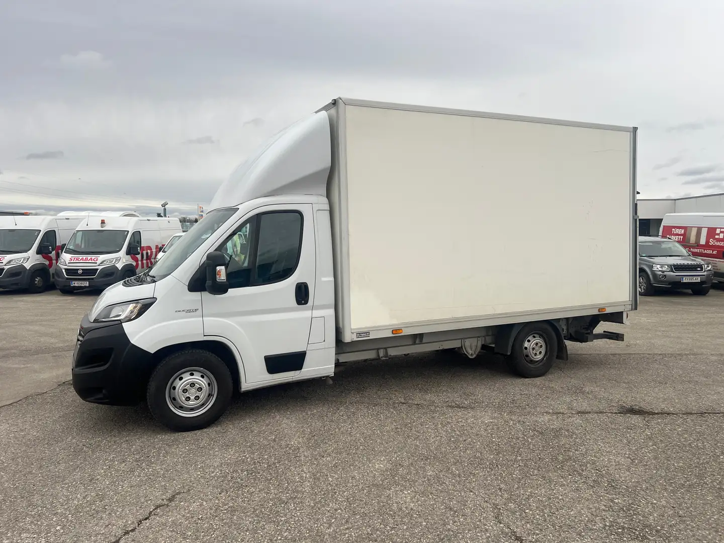 Fiat Ducato Maxi L3 Kofferaufbau mit Cargolift, Standheizung Weiß - 2