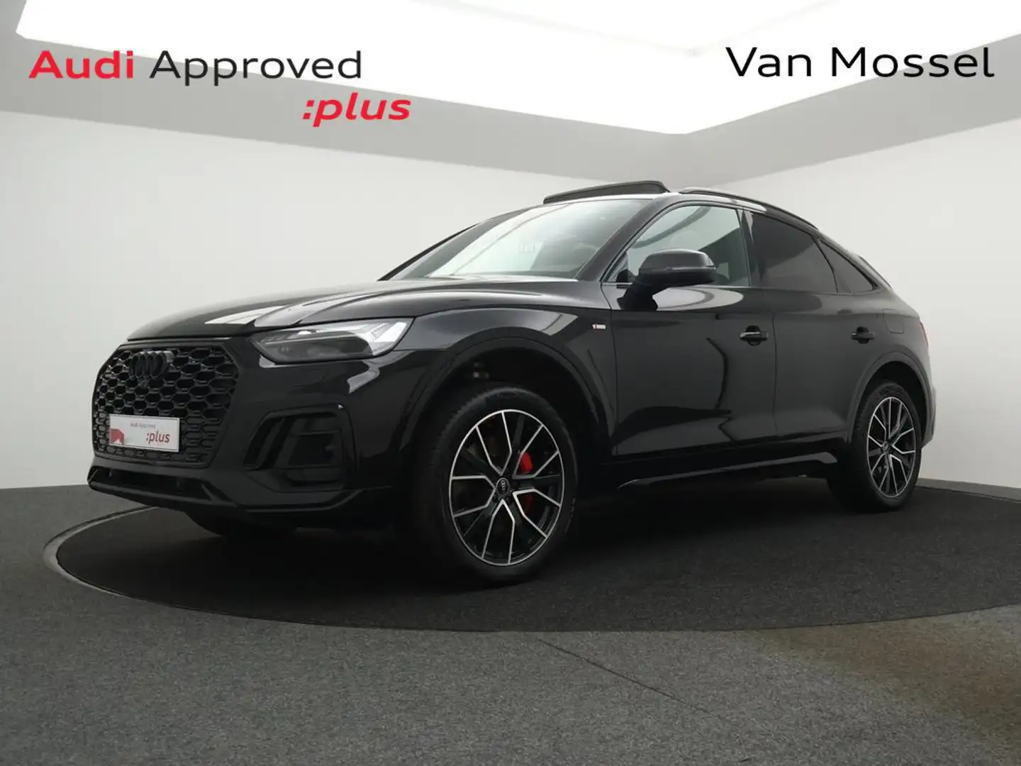 Audi Q5 Sportback PHEV Audi Q5 Sportback Competition 55TFSIe QUATTRO 367PK *AUTOMAAT*PANO DAK*TREKHAAK*NAVI*CRUISE*PDC*APP CONNEC Black - 1
