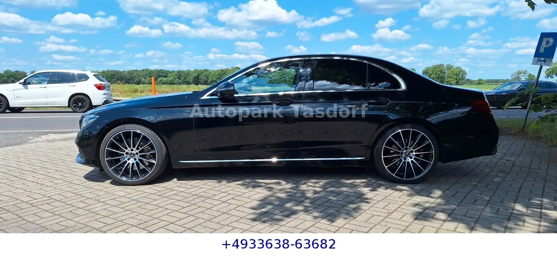 Mercedes-Benz E 350 E -Klasse Lim./Leder/Tüv + Insp. NEU Schwarz - 2