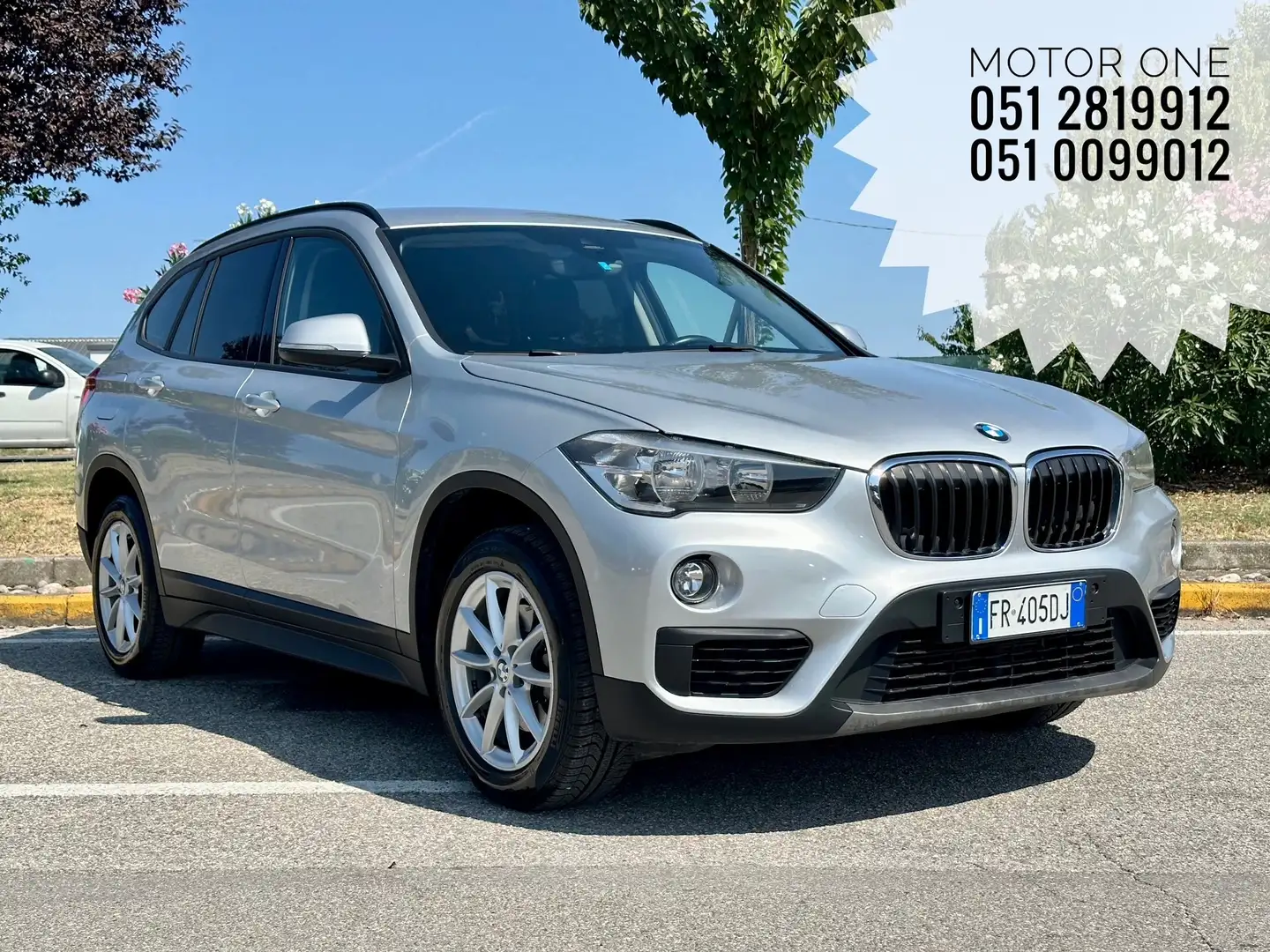 BMW X1 sdrive18d Advantage auto Argento - 1
