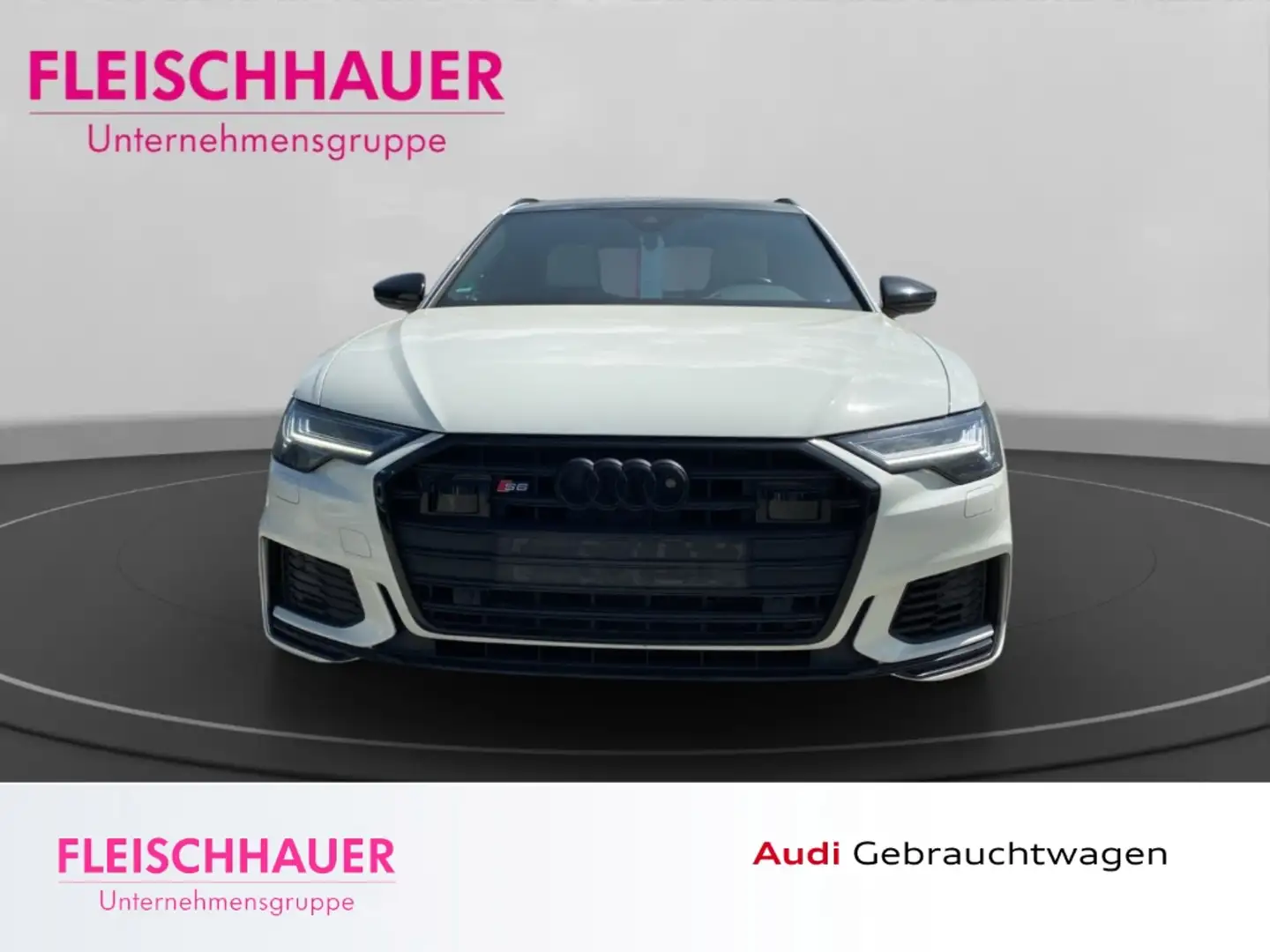 Audi S6 Avant 3.0 TDI qu. Matrix+Pano+AHK+21''+Keramikbrem Weiß - 2