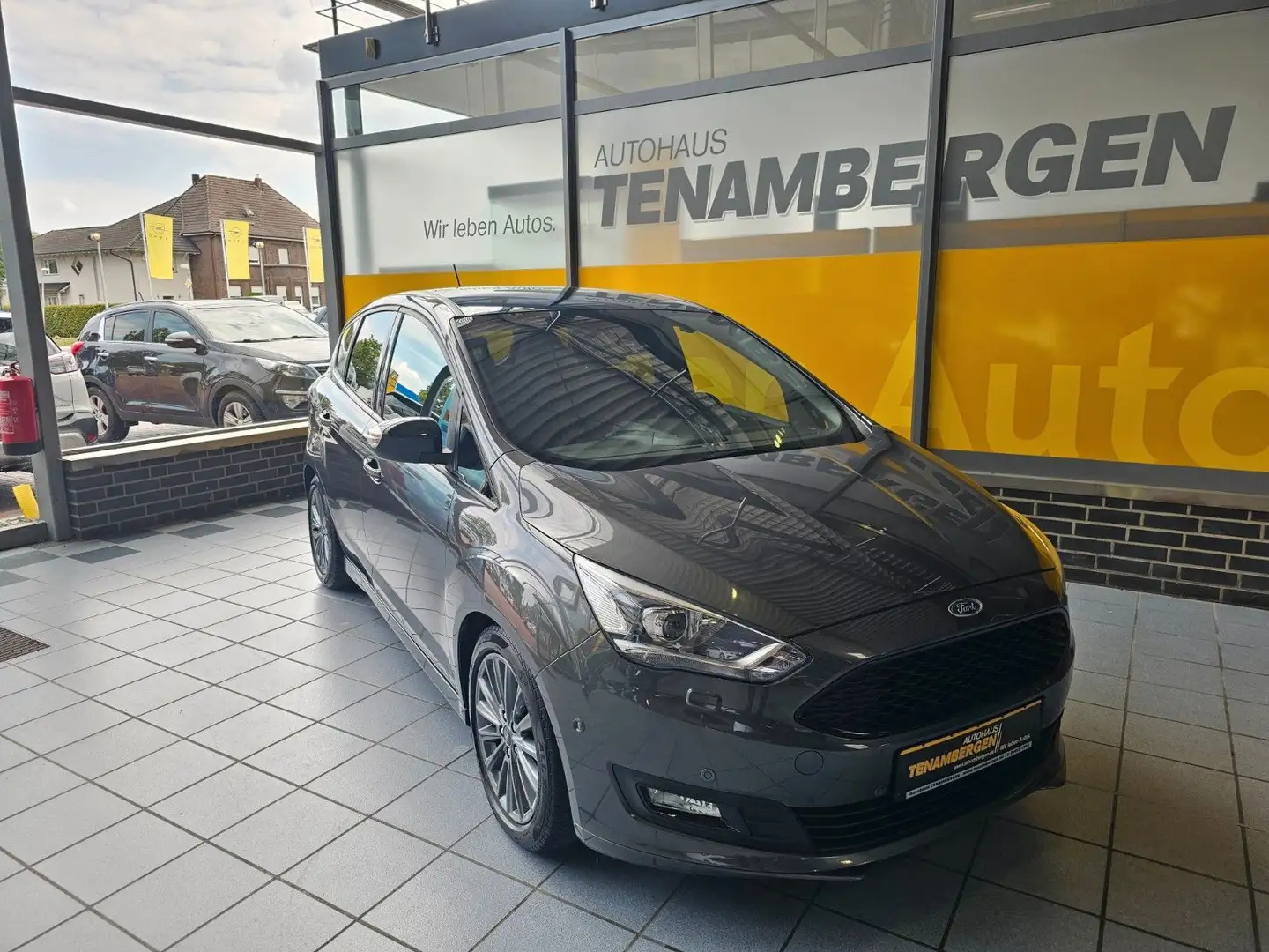 Ford C-Max C-MAX 1.5 Sport Automatik Bi-Xenon Navi Standhzg Grijs - 2