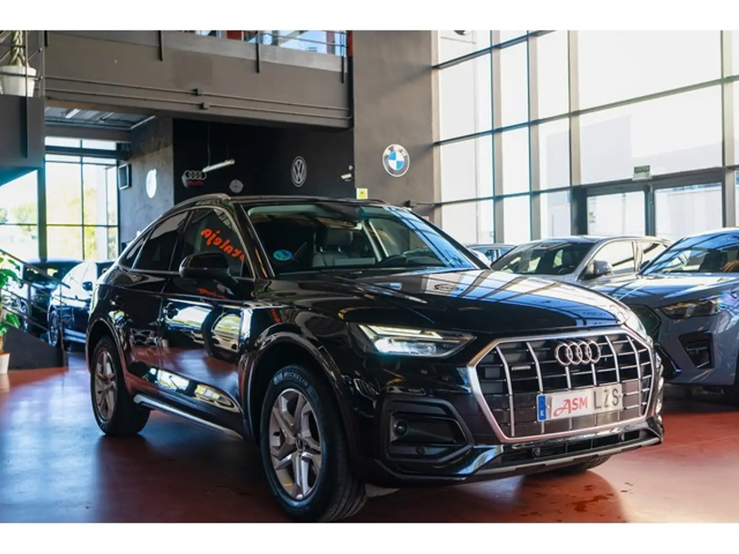 Audi Q5 Sportback 40 TDI quattro-ultra Advanced S tronic 1 Zwart - 2