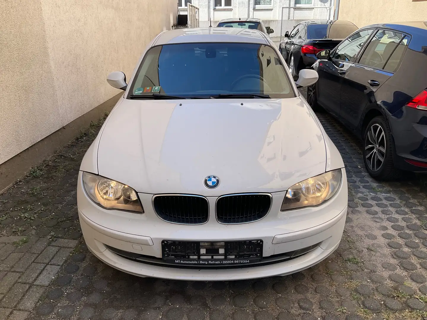 BMW 116 2,0  Klimaaut. PDC, ALU, Sitz H. Wit - 2