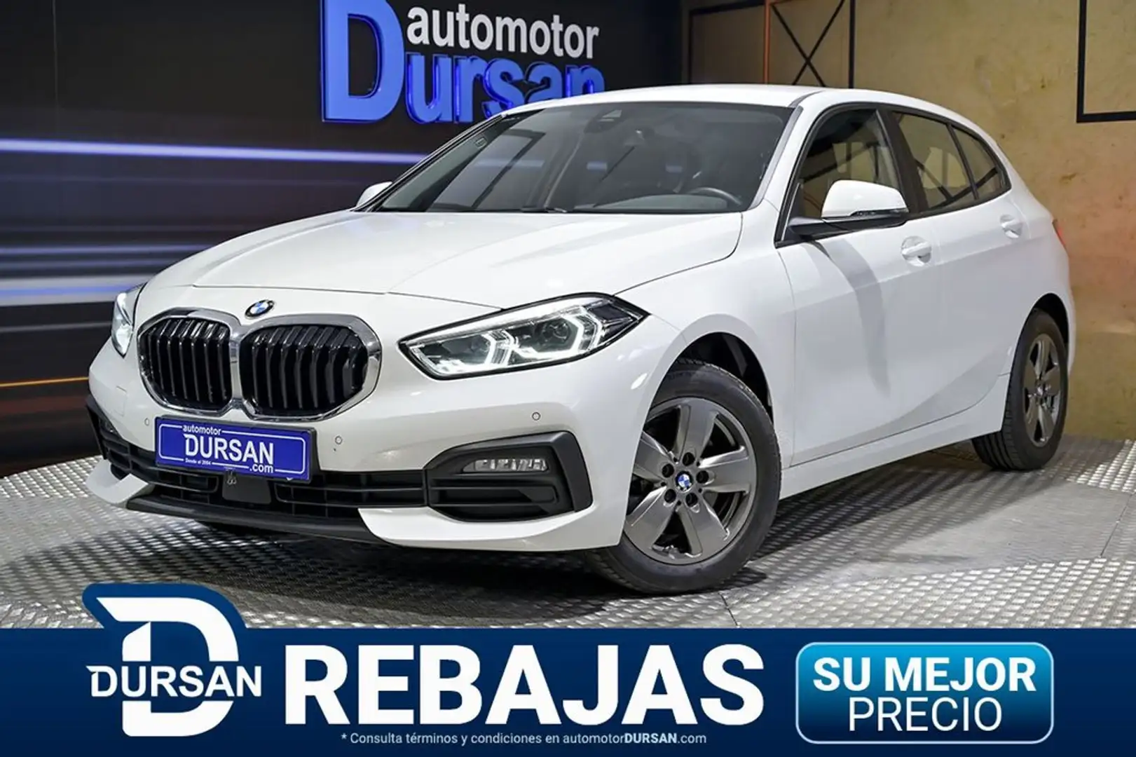 BMW 118 118i Blanc - 1