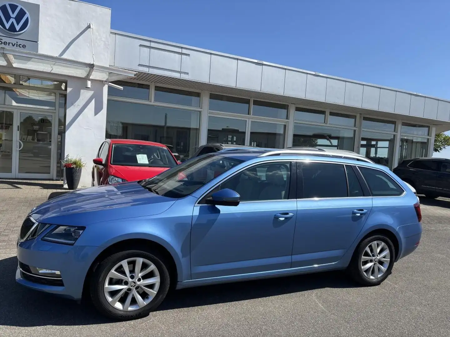 Skoda Octavia Combi 1.0 TSI Style 26.765km ACC Leder LED Blau - 1