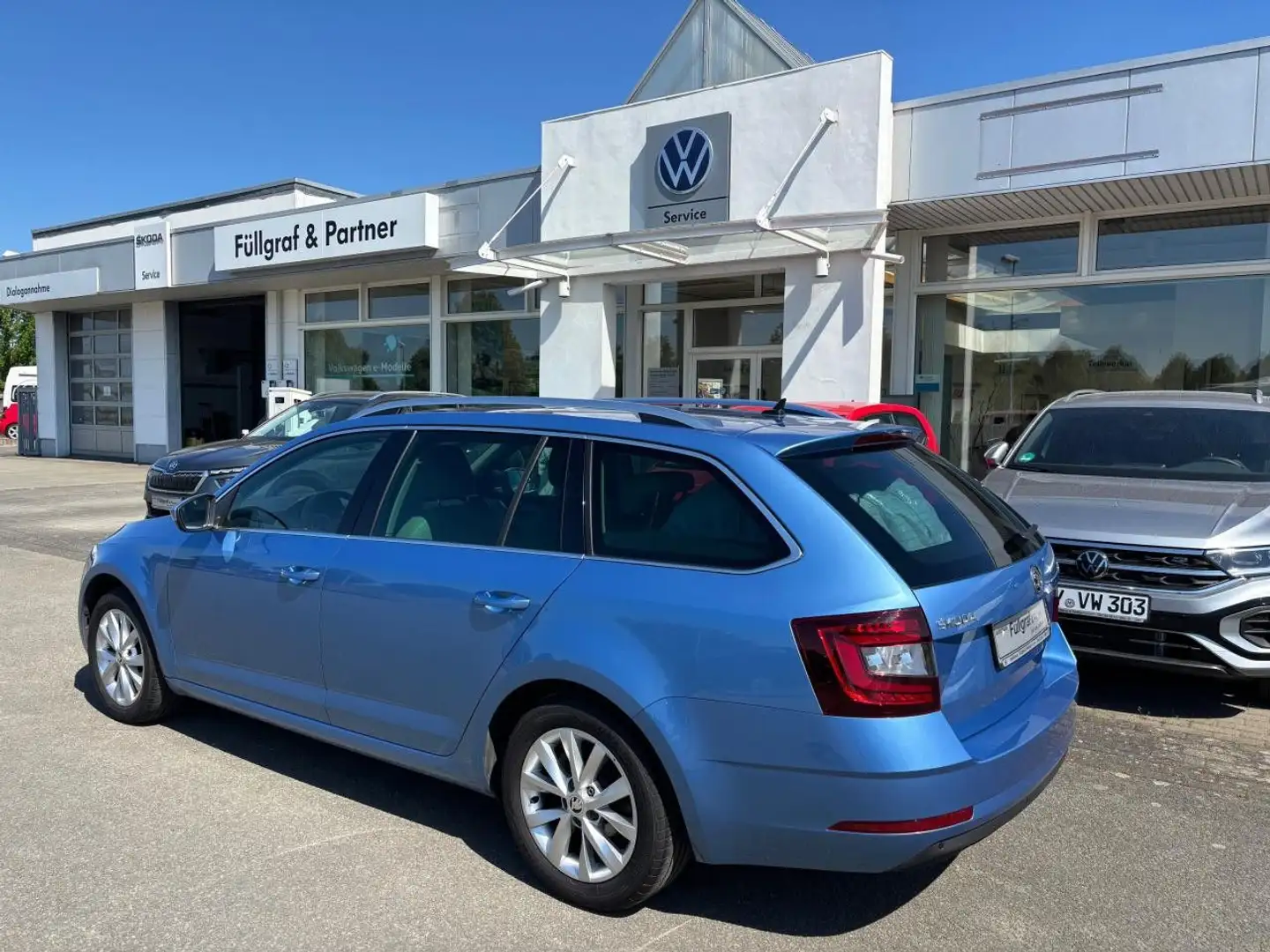 Skoda Octavia Combi 1.0 TSI Style 26.765km ACC Leder LED Blau - 2