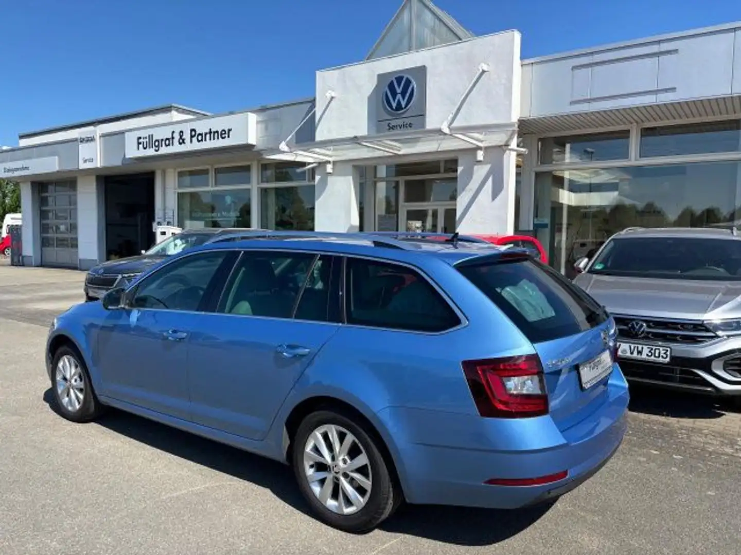 Skoda Octavia Combi 1.0 TSI Style 26.765km ACC Leder LED Blau - 2
