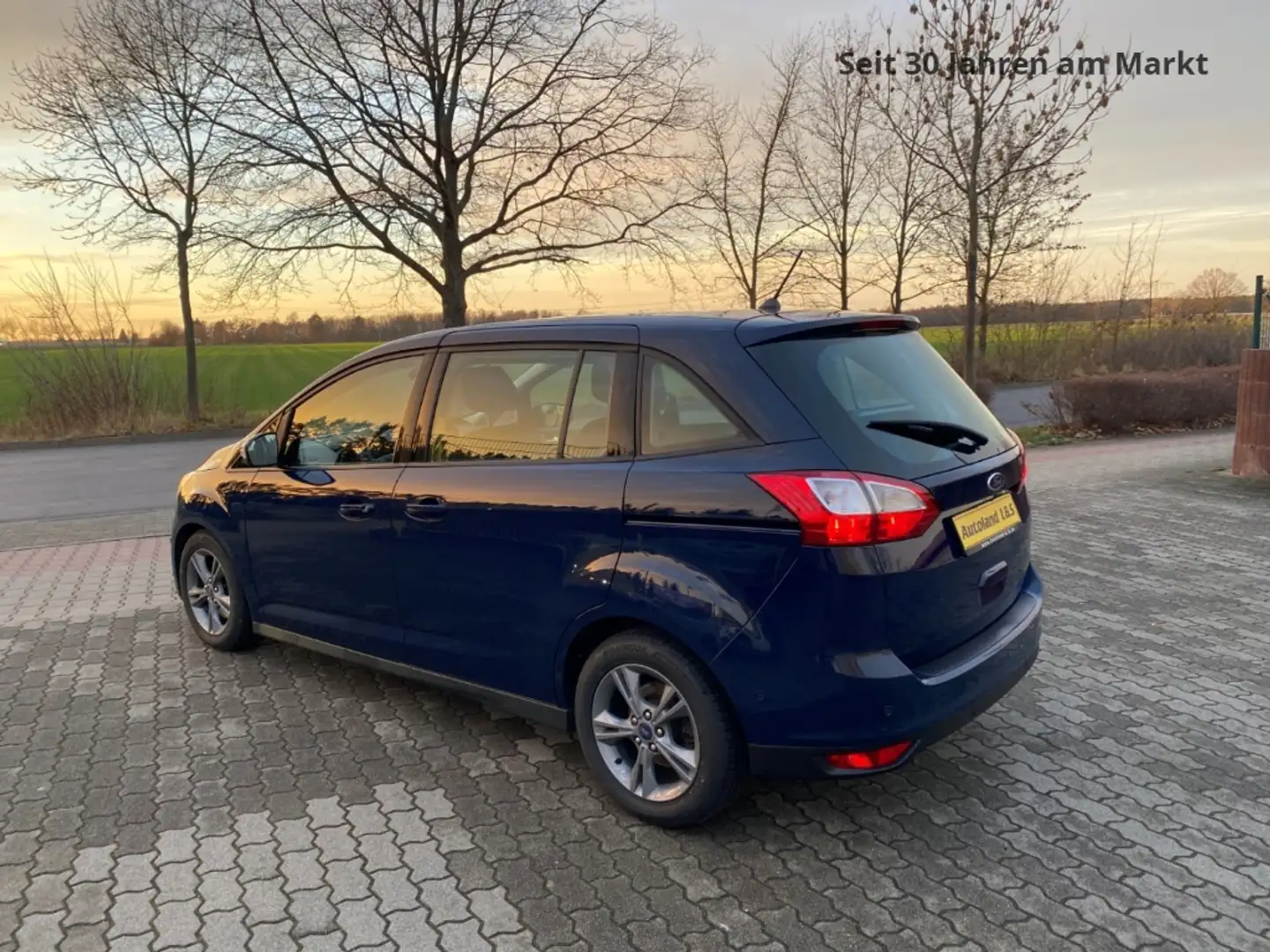 Ford Grand C-Max Cool & Connect,AHK,SH,PDC,Alus,WKR,Scheckheft,Fron Blau - 2