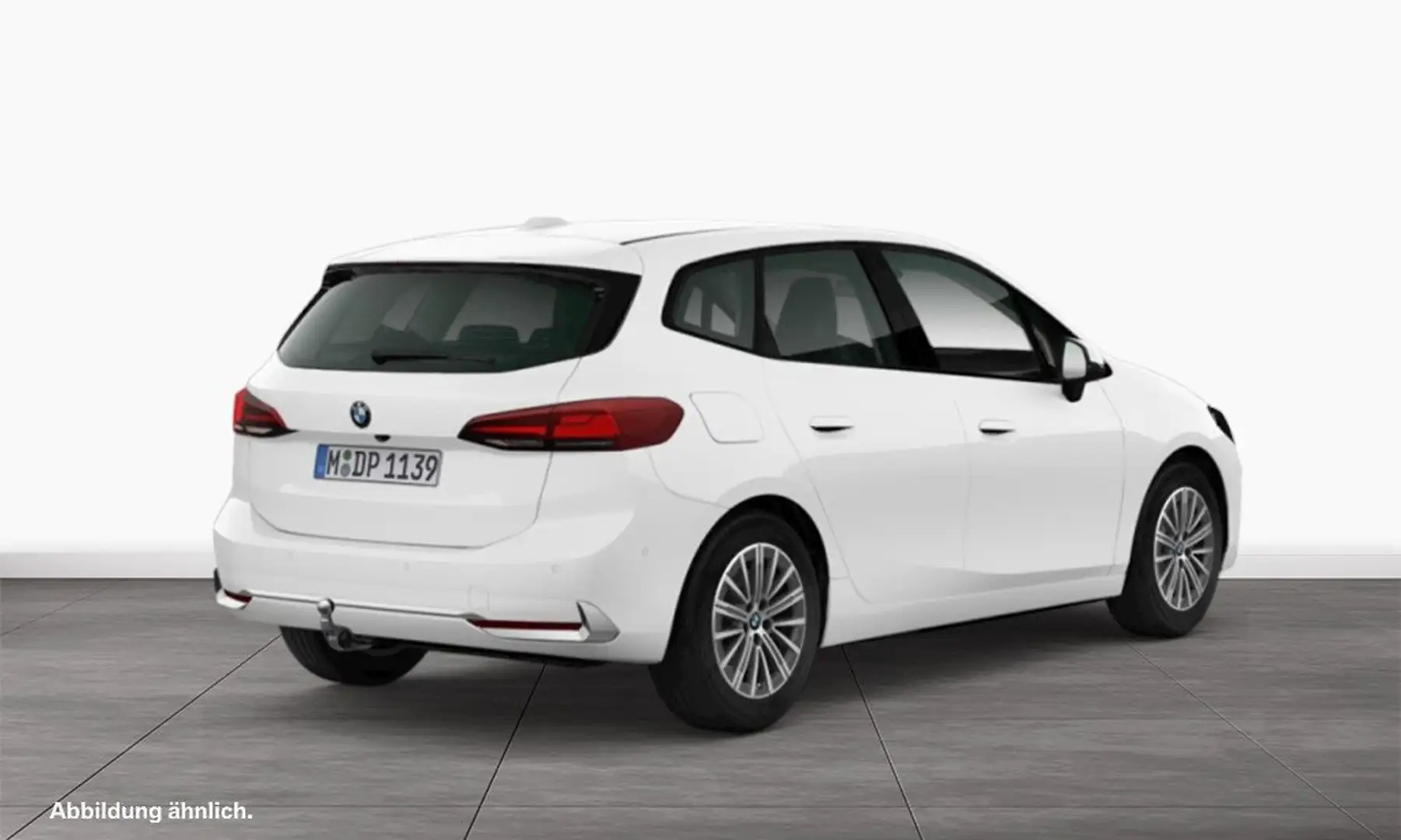 BMW 218 i Active Tourer DAB Parkassistent AHK Shz Blanc - 2