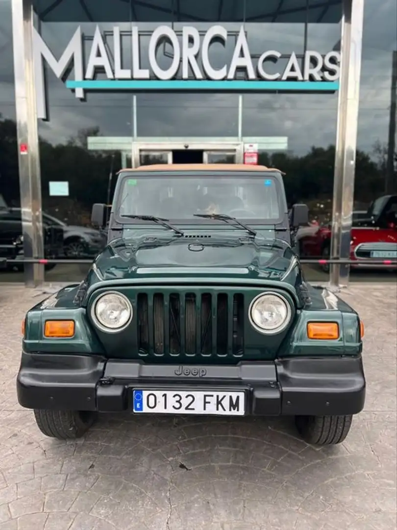 Jeep Wrangler 4.0 Techo Duro Auto Verde - 2