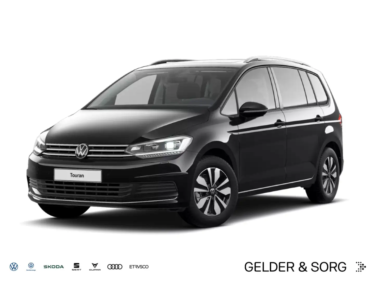 Volkswagen Touran 2.0 TDI DSG Move PANO*7Sitze*AHK*RFK* Schwarz - 1