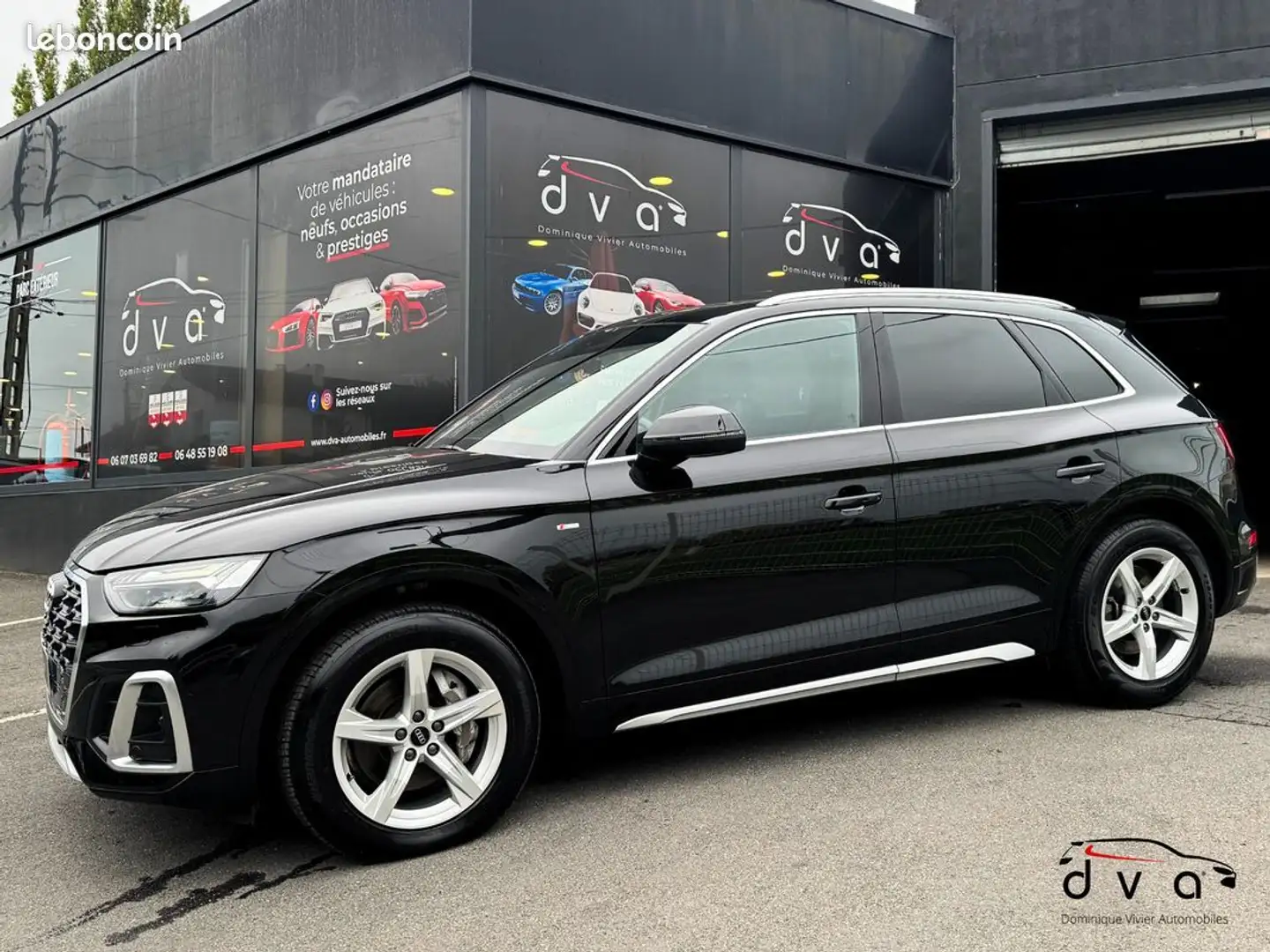 Audi Q5 35 TDI 163 ch S-Line S-Tronic Noir - 2