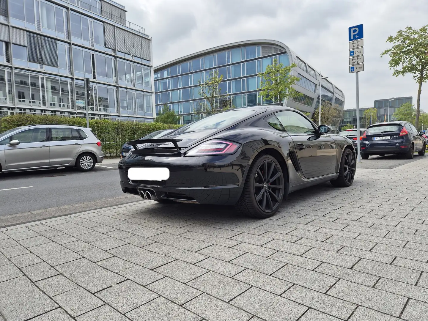 Porsche Cayman S Schaltgetriebe Scheckheft Schwarz - 2