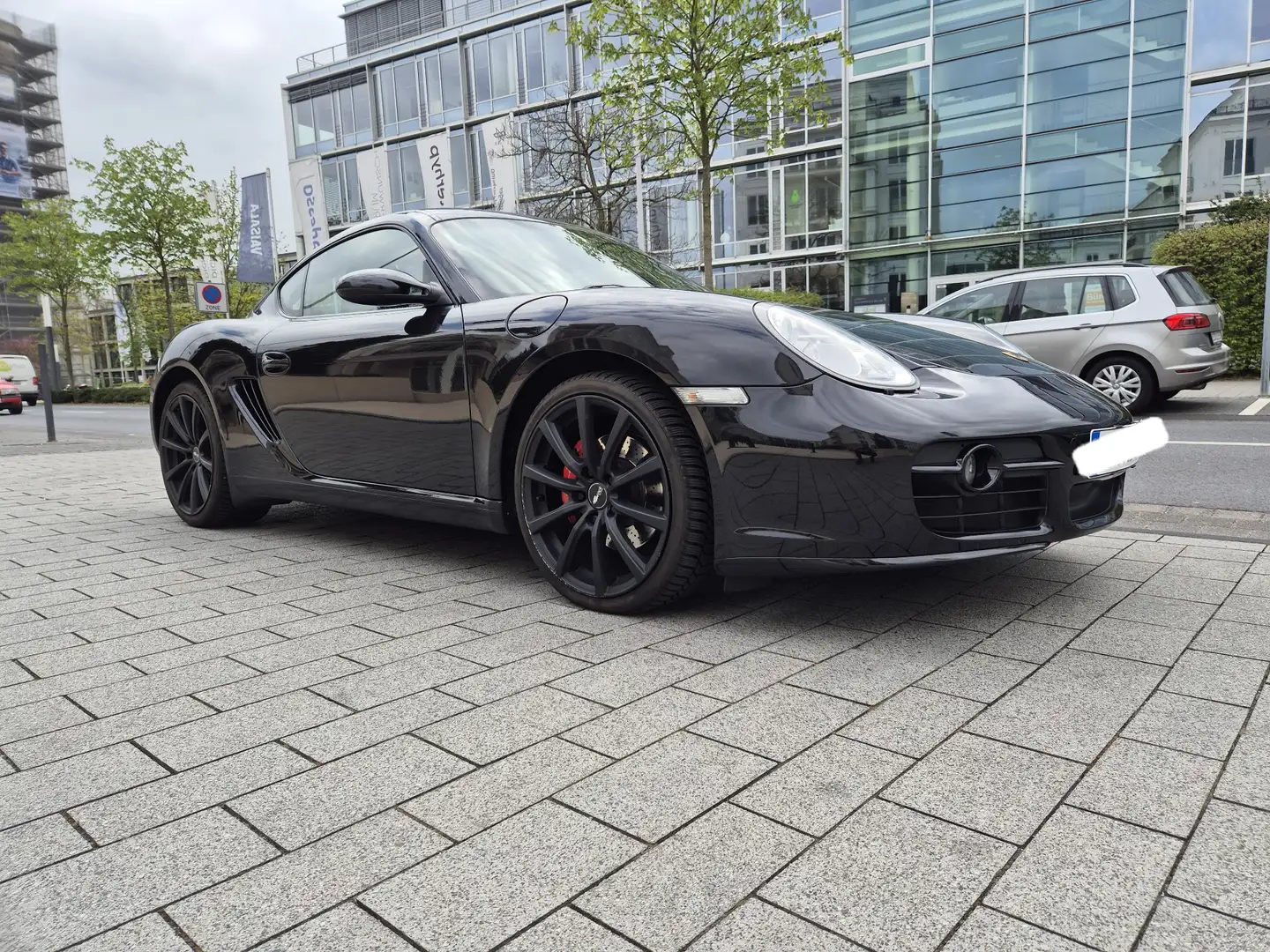 Porsche Cayman S Schaltgetriebe Scheckheft Schwarz - 1